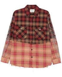 ERCOLE STUDIO - Stud-Embellished Dip-Dye Shirt - Lyst