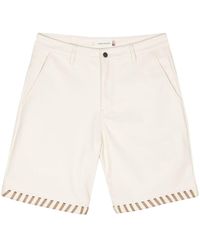 Honor The Gift - Stitch-Detail Faux-Leather Shorts - Lyst