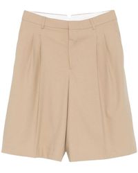 Ami Paris - Neutrals Shorts - Lyst