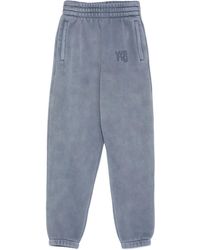Alexander Wang - Logo-Embroidered Sweatpants - Lyst