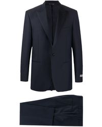 Canali Single-breasted Suit - Blue