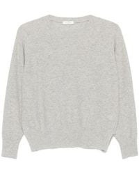 Panicale Cashmere - Sequin-Embellished Side-Slit Sweater - Lyst