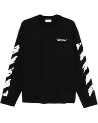 Off-White c/o Virgil Abloh - Ink Arrow 90's Cotton Long Sleeve T-Shirt - Lyst