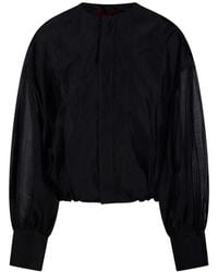 Thelatest - Blouson-Sleeve Top - Lyst