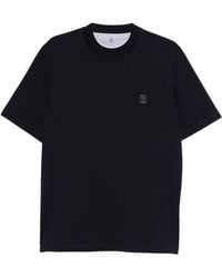 Brunello Cucinelli - Logo T-Shirt - Lyst