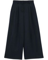 Theory - Tapered High-Waisted Trousers - Lyst