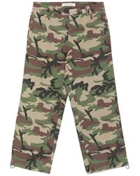 Stay Human On Earth - Camouflage-Print Trousers - Lyst