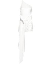 David Koma - One-Shoulder Crystal-Embellished Dress - Lyst
