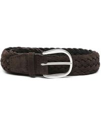 Orciani - Suede Plot Belt - Lyst