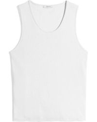 Lemaire - Ribbed Tank Top - Lyst