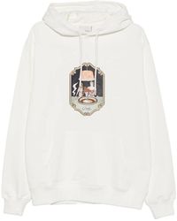 Drole de Monsieur - Graphic-Print Drawstring Hoodie - Lyst