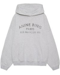 Anine Bing - Harvey Sweatshirt Paris Stencil - Lyst