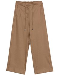 Max Mara - Drawstring-Waist Trousers - Lyst