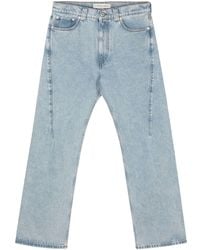 Y. Project - Evergreen Wire Straight-Leg Jeans - Lyst
