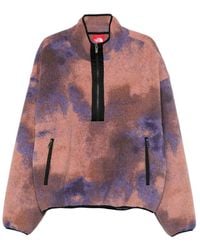 The North Face - Cloud-Print Sweater - Lyst