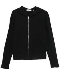 sunflower - Ribbed-Knit Zip-Up Hoodie - Lyst