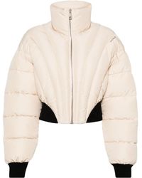 Mugler - Quilted Puffer Jacket - Lyst