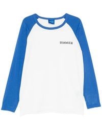 DAGGER - Logo-Print Raglan-Sleeve T-Shirt - Lyst