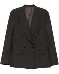 Gucci - Pinstriped Double-Breasted Jacket - Lyst