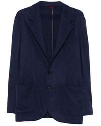 Brunello Cucinelli - Jacket Cobalt Cashmere - Lyst