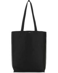 A.P.C. - A. P.C. Maiko Leather Tote Bag - Lyst