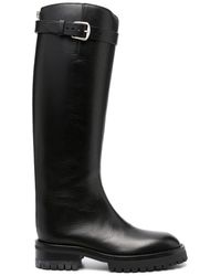 Ann Demeulemeester - 65Mm Knee-High Leather Boots - Lyst