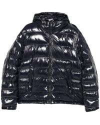 Napapijri - Glossy Quilted Hooded Jacket - Lyst