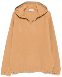 Laneus - Ribbed Hoodie - Lyst