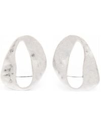 Cult Gaia - Hammered-Effect Cut-Out Earrings - Lyst