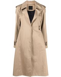 Givenchy - A-line Trench Coat - Lyst