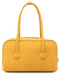 Marge Sherwood - Logo-Debossed Leather Tote Bag - Lyst