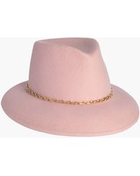 Eric Javits - Hand-Blocked Wool Felt Fedora Hat - Lyst