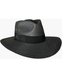 Eric Javits - Mr Squishee Instinct Packable Straw Fedora Hat For Blocks 95% Uva/Uvb Rays - Lyst