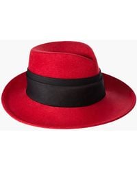 Eric Javits - L'Avenue Wool Felt Fedora - Lyst