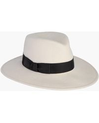 Eric Javits - Wool Zora Felt Fedora Hat For - Lyst