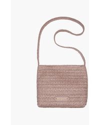 Eric Javits - Lil Koko Woven Raffia Crossbody Bag For - Lyst