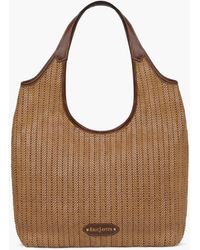 Eric Javits - Aura Ii Leather Handbag - Lyst