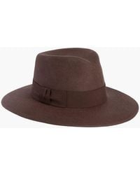 Eric Javits - Wool Felt Fedora Hat, Color, 3.5 - Lyst