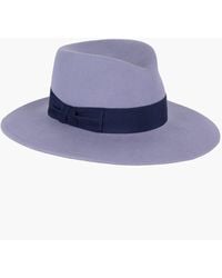 Eric Javits - Wool Zora Felt Fedora Hat For - Lyst