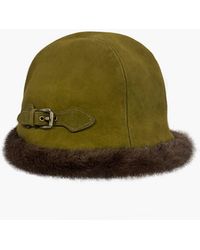 Eric Javits - Suede Winter Cloche Hat, Fit - Lyst
