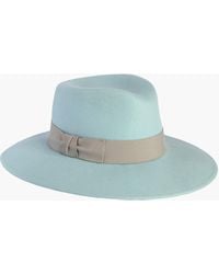 Eric Javits - Wool Zora Felt Fedora Hat For - Lyst