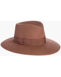 Eric Javits - Wool Zora Felt Fedora Hat For - Lyst