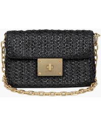 Eric Javits - Lil Cherie Woven Raffia Crochet Handbag For - Lyst
