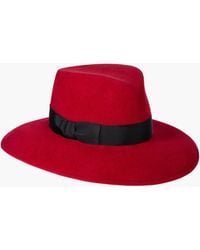 Eric Javits - Wool Zora Felt Fedora Hat For - Lyst