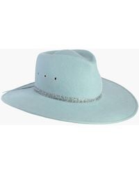 Eric Javits - Jade Wool Felt Fedora Hat, Color, 4 - Lyst
