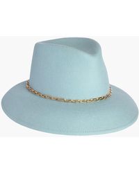 Eric Javits - Hand-Blocked Wool Felt Fedora Hat - Lyst