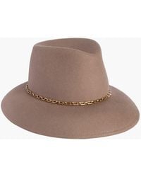 Eric Javits - Wool Felt Fedora Hat For Handcrafted - Lyst