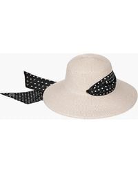 Eric Javits - Twilly Billy Scarf By Upf 50+ Squishee Straw, Leather - Lyst