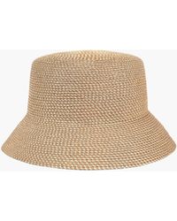 Eric Javits - Packable Raffia Straw Bucket Hat, Color, Size, Upf 50+ Sun Protection - Lyst