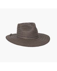 Eric Javits - Packable Squishee Raffia Fedora Hat For - Lyst